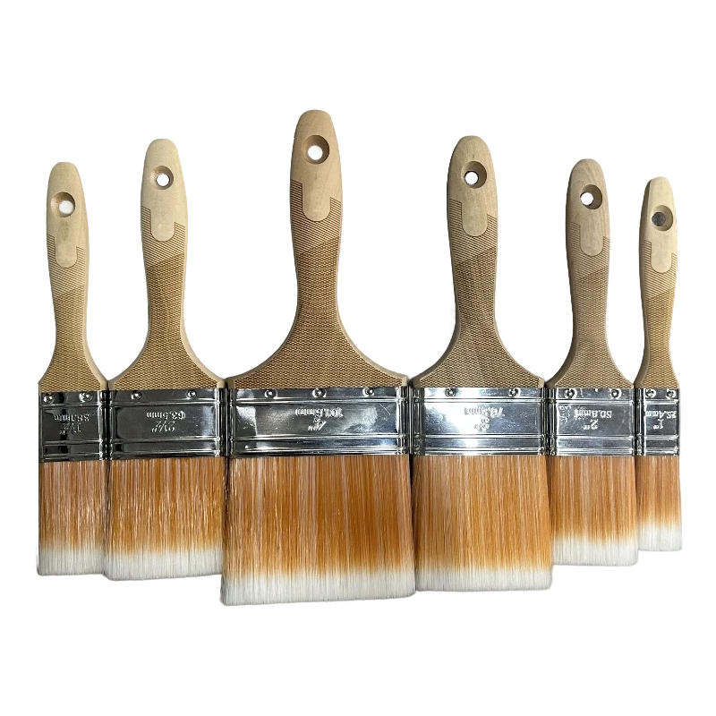 Are paint brush handles comfortable and slip-resistant?
